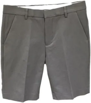 Men Summer White Pleated Shorts Korean Casual Work Wear Breathable Slim Fit Bermudas Shorts