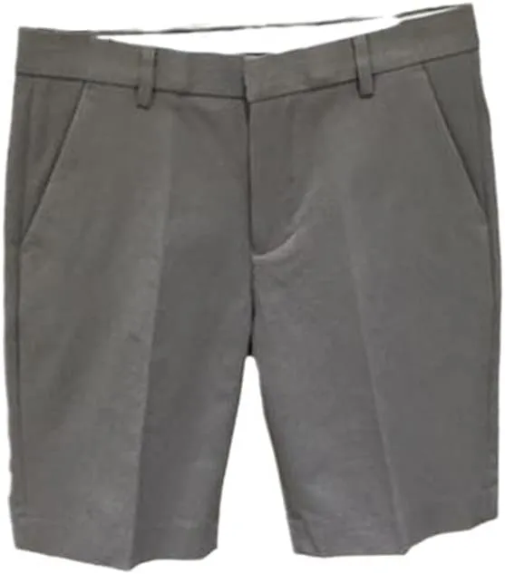 Men Summer White Pleated Shorts Korean Casual Work Wear Breathable Slim Fit Bermudas Shorts