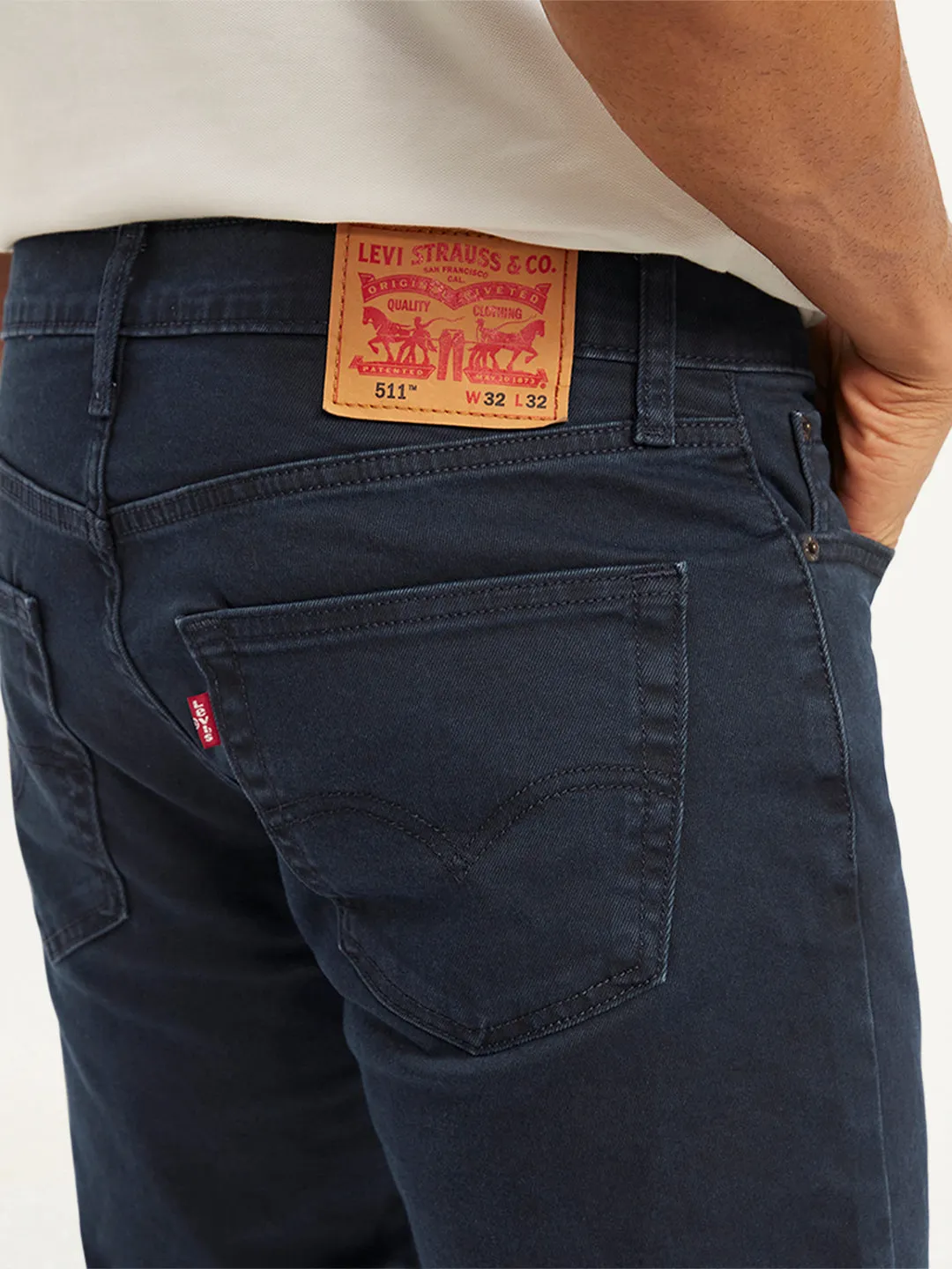 Men's 511 Slim Fit Dark Blue Jeans