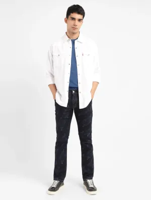 Men's 550 Dark Indigo Relaxed Fit Mid Rise Jeans