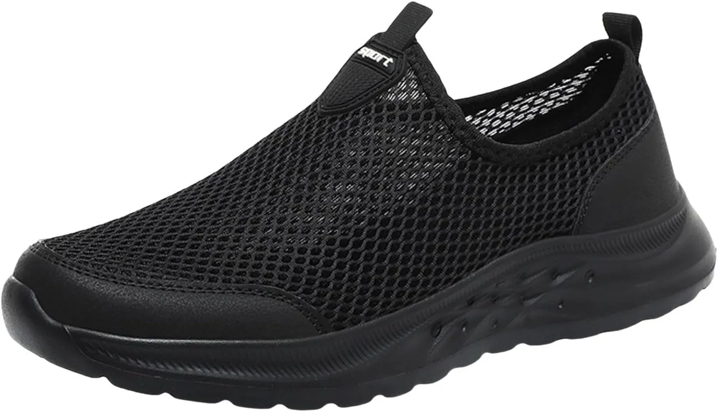 Mens Athletic Shoes Men's Sneakers Tennis Shoe for Men Slip on Shoe for Men Mesh Breathable Sneaker