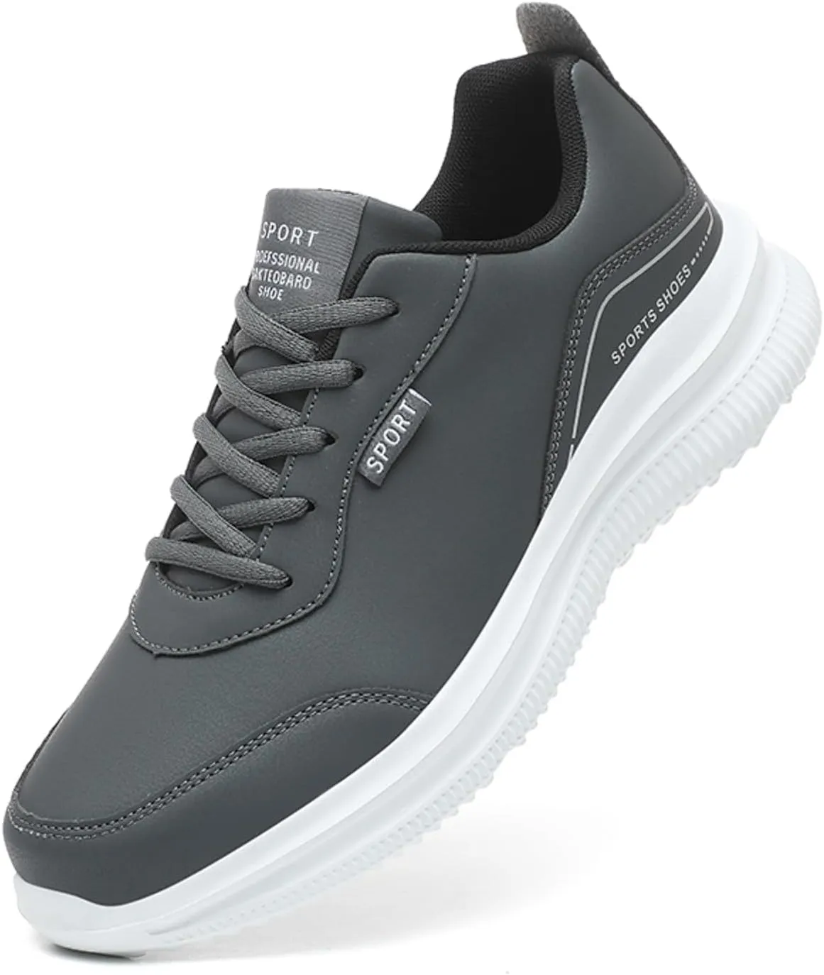 Men's Fashion Sneakers Mens Sneakers Casual Shoes Fashion Black Shoes Casual Tennis for Men Hiking Skateboarding
