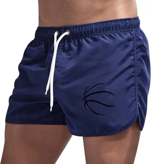 Mens Hiking Shorts Slim-Fit Elastic Beach Shorts Gym Basketball Lightweight Classic Regular Activewear Pants
