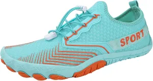Mens Lightweight Minimalist Shoes Lightweight Breathable Slip on Running Shoe Non Slip Work Sport Shoes for Men
