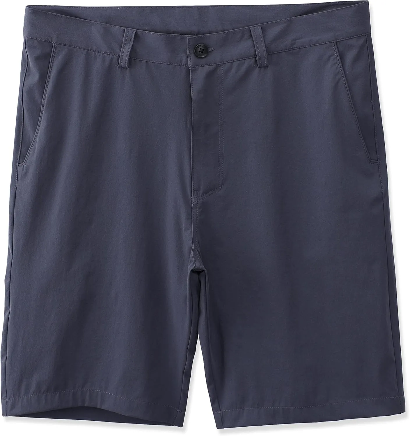 Men's Performance Quick Dry Slim Fit 9 Inch Active Hybrid Dress Chino Golf Hiking Shorts