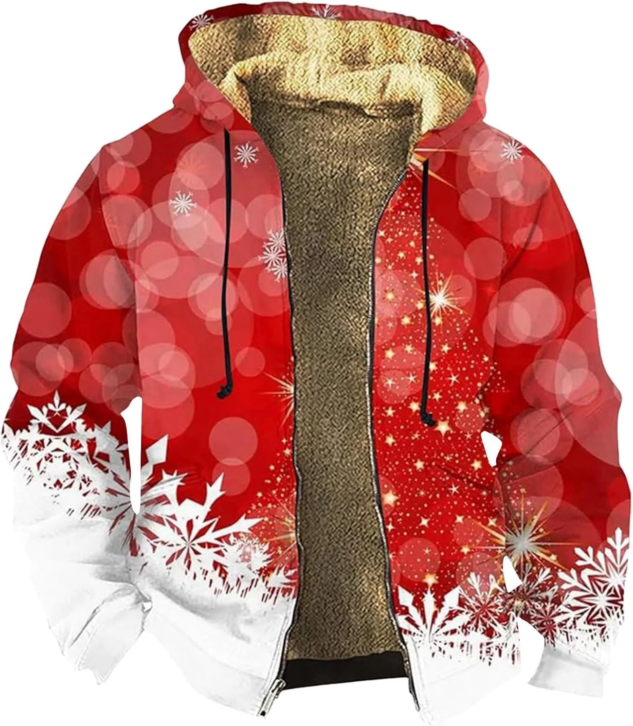 Men's Puffer Jacket Waterproof Winter Coats Western Cowboy 3D Printed Hooded Thermal Snowboard Jacket Parka Raincoat