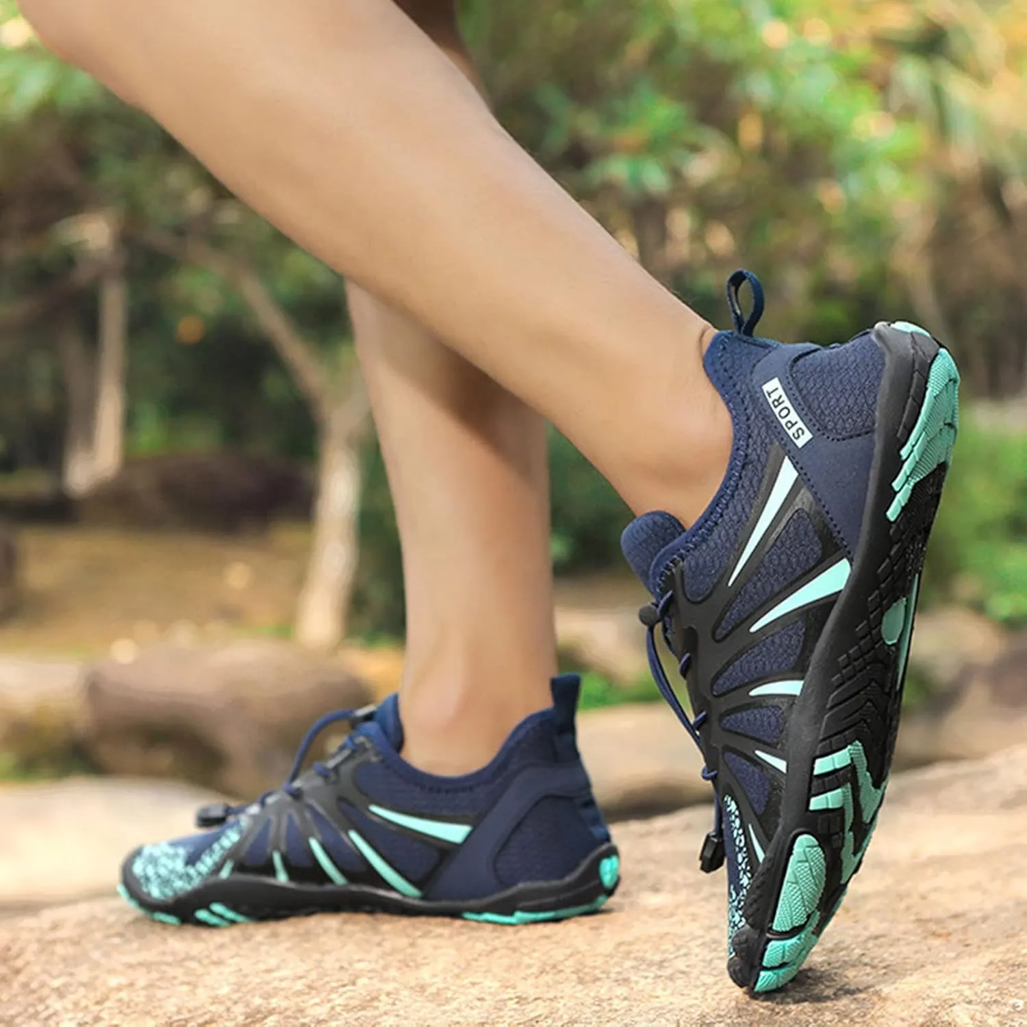 Mens Quick Drying Wading Shoes Summer Swim Sports Shoes for Boating Diving Fishing Lightweight Surfing Shoe