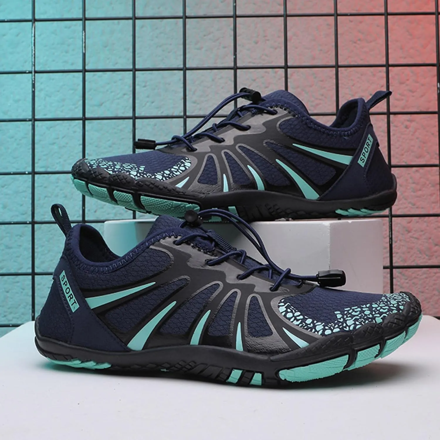 Mens Quick Drying Wading Shoes Summer Swim Sports Shoes for Boating Diving Fishing Lightweight Surfing Shoe