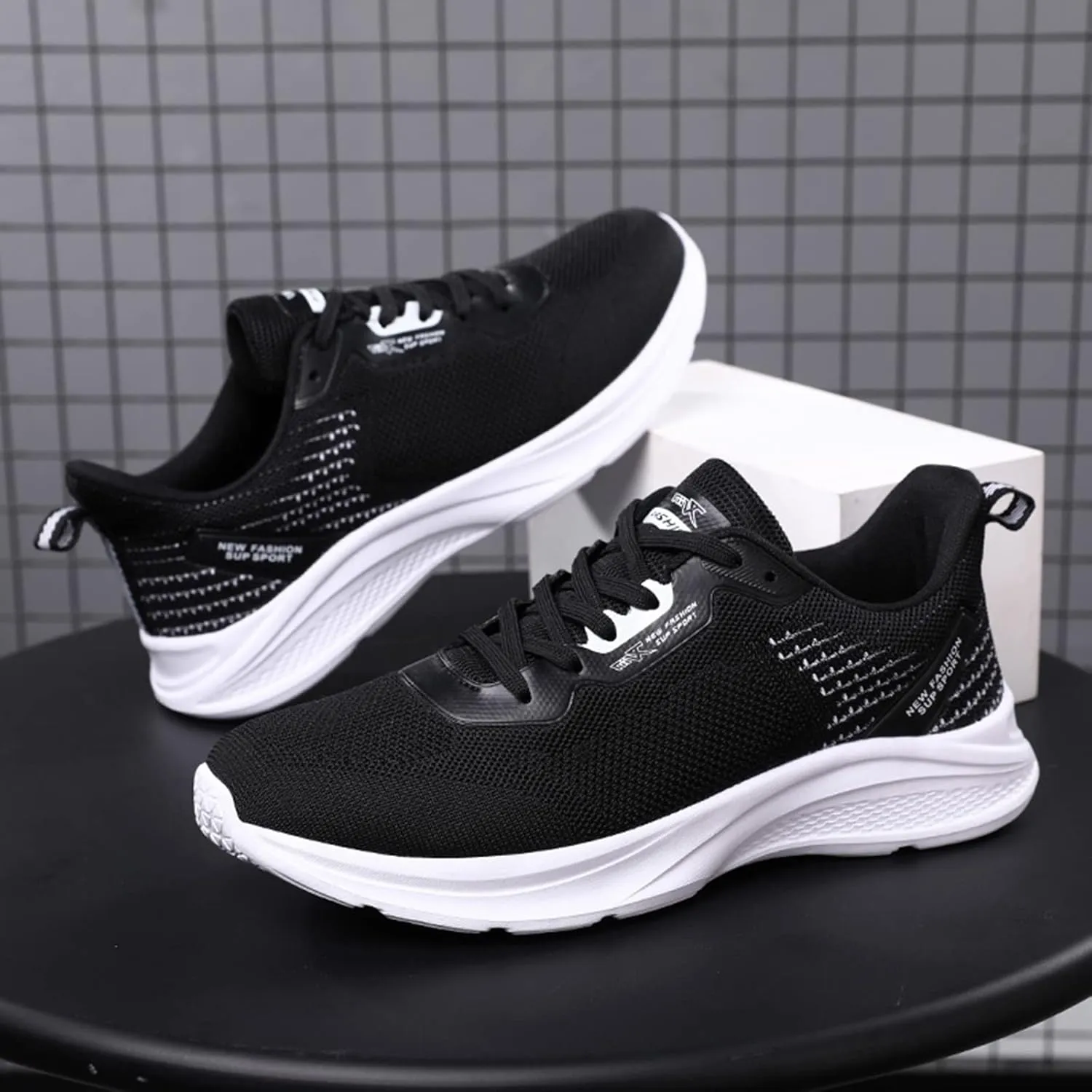 Mens Slip on Shoes Mens Athletic Shoes Shoe for Men Walking Shoe for Men Comfortable Running Trail Sneaker
