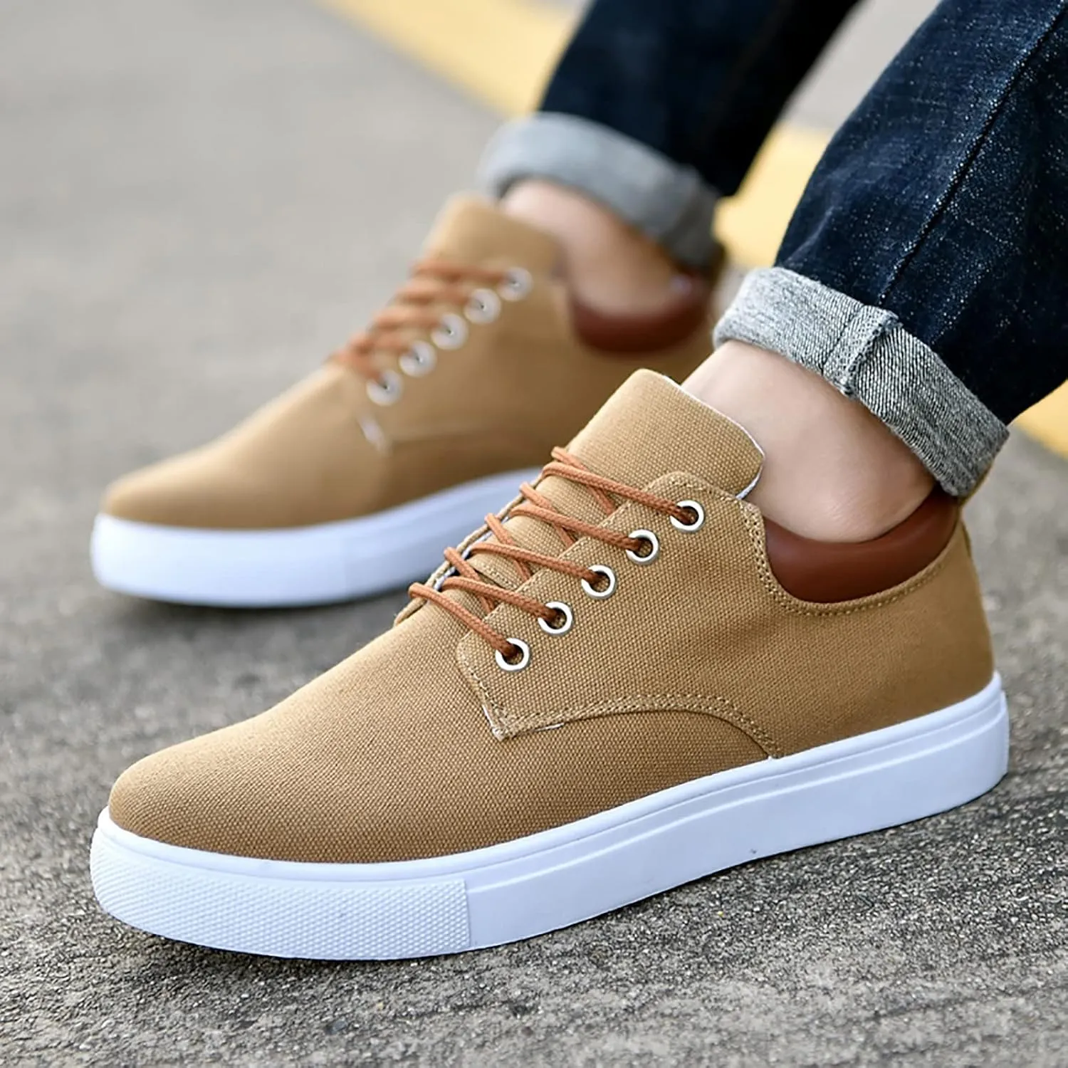 Mens Slip on Shoes Men's Sneakers Slip on Shoe for Men Shoe for Men Athletic Gym for Everyday and Travel Sneaker