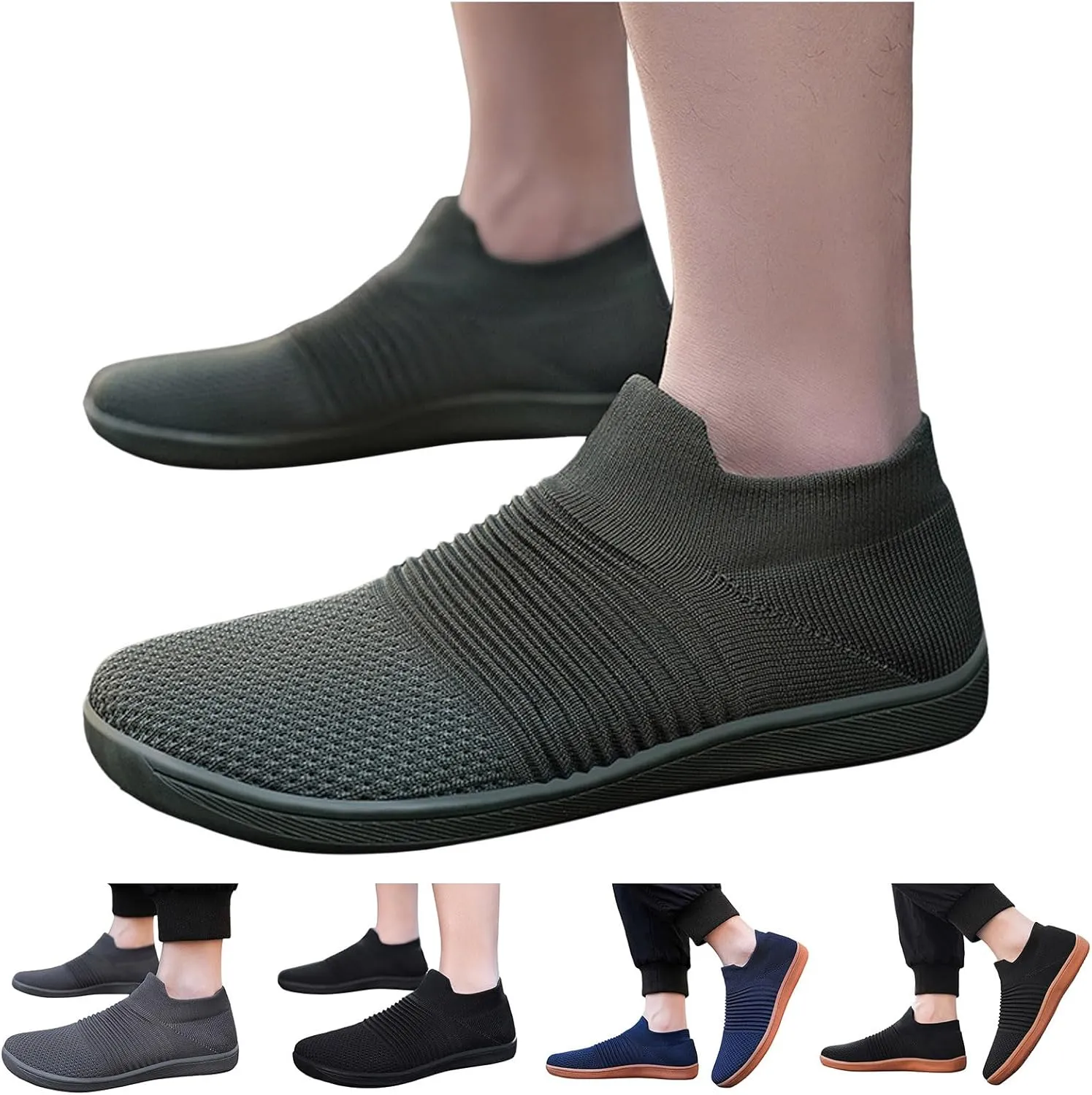 Mens Walking Shoes Men's Sneakers Walking Shoe for Men Tennis Shoe for Men Breathable Mesh Sneaker