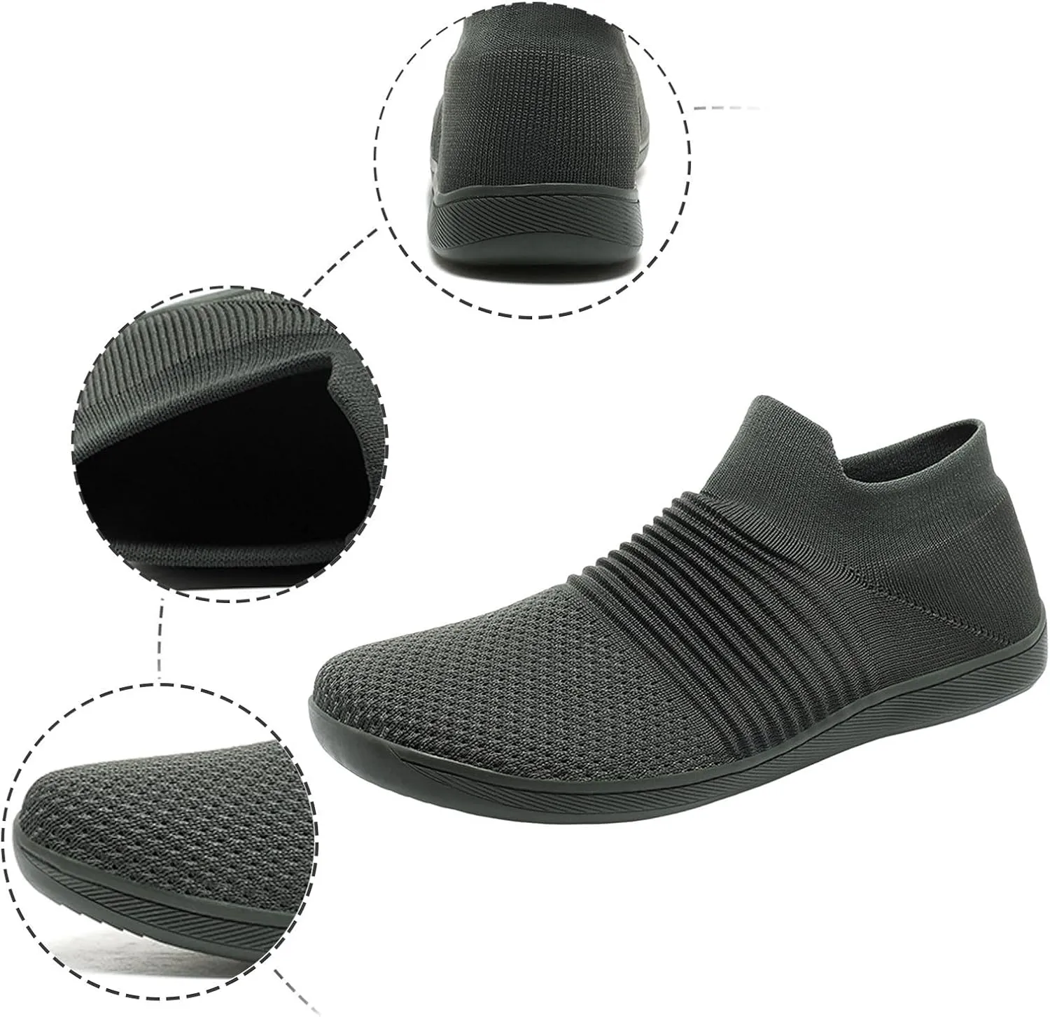 Mens Walking Shoes Men's Sneakers Walking Shoe for Men Tennis Shoe for Men Breathable Mesh Sneaker