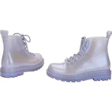 Mini Melissa Coturno Boots Pearly Blue