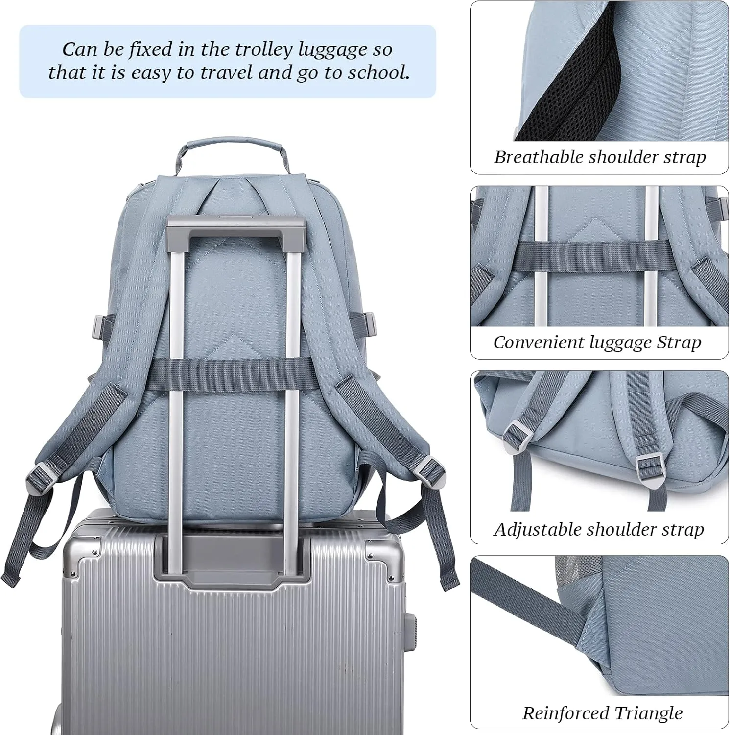 mygreen Stylish and Functional Teen Backpack - The Perfect Companion for Every Adventure Black