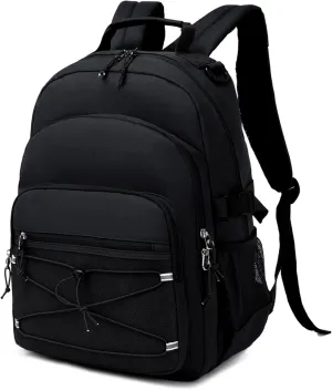 mygreen Stylish and Functional Teen Backpack - The Perfect Companion for Every Adventure Black