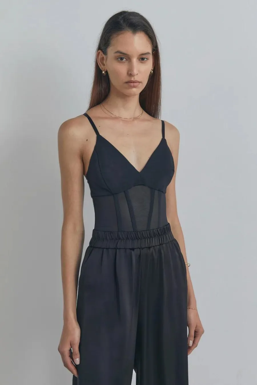 Omega Bustier Black
