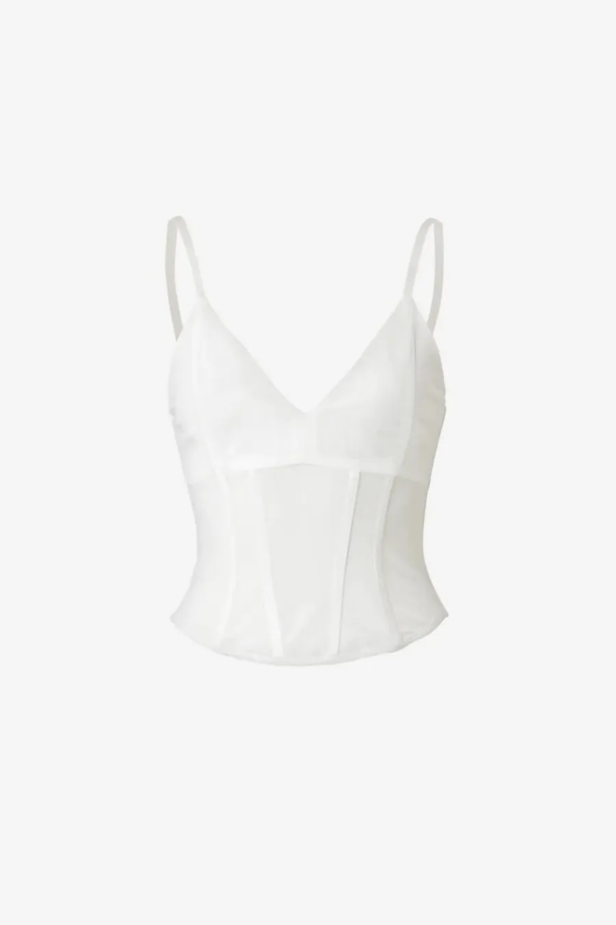 Omega Bustier White