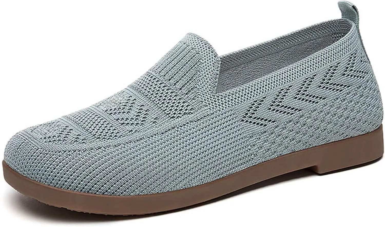 Orthopedic Shoes, Women's Comfortable Breathable Knitted Sneakers, Woven Cut-Out Orthopedic Soft Arch Support Walking Shoes, Slip-On Sneakers for Women