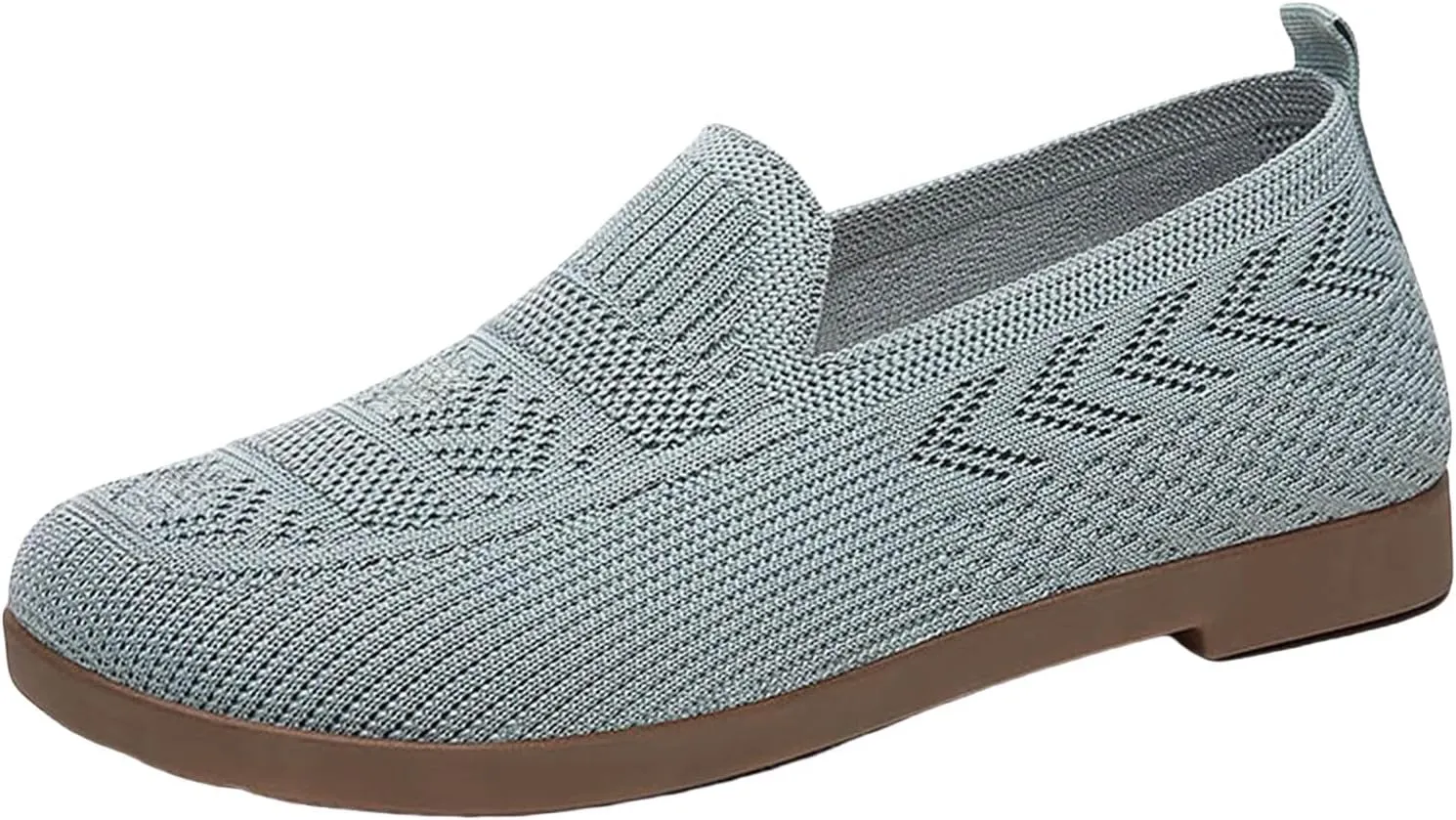 Orthopedic Shoes, Women's Comfortable Breathable Knitted Sneakers, Woven Cut-Out Orthopedic Soft Arch Support Walking Shoes, Slip-On Sneakers for Women