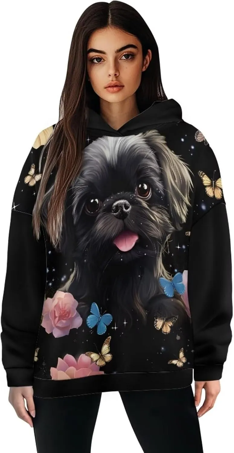 Oversized Hoodie for Women Trendy Long Sleeve Sweatshirts, Fashion Pullover Blouses Soft Outfits Clothes