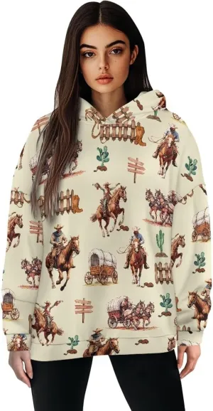 Oversized Hoodie for Women Trendy Long Sleeve Sweatshirts, Fashion Pullover Blouses Soft Outfits Clothes