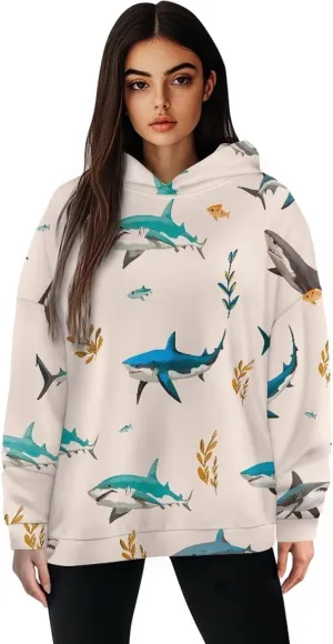 Oversized Hoodie for Women Trendy Long Sleeve Sweatshirts, Fashion Pullover Blouses Soft Outfits Clothes