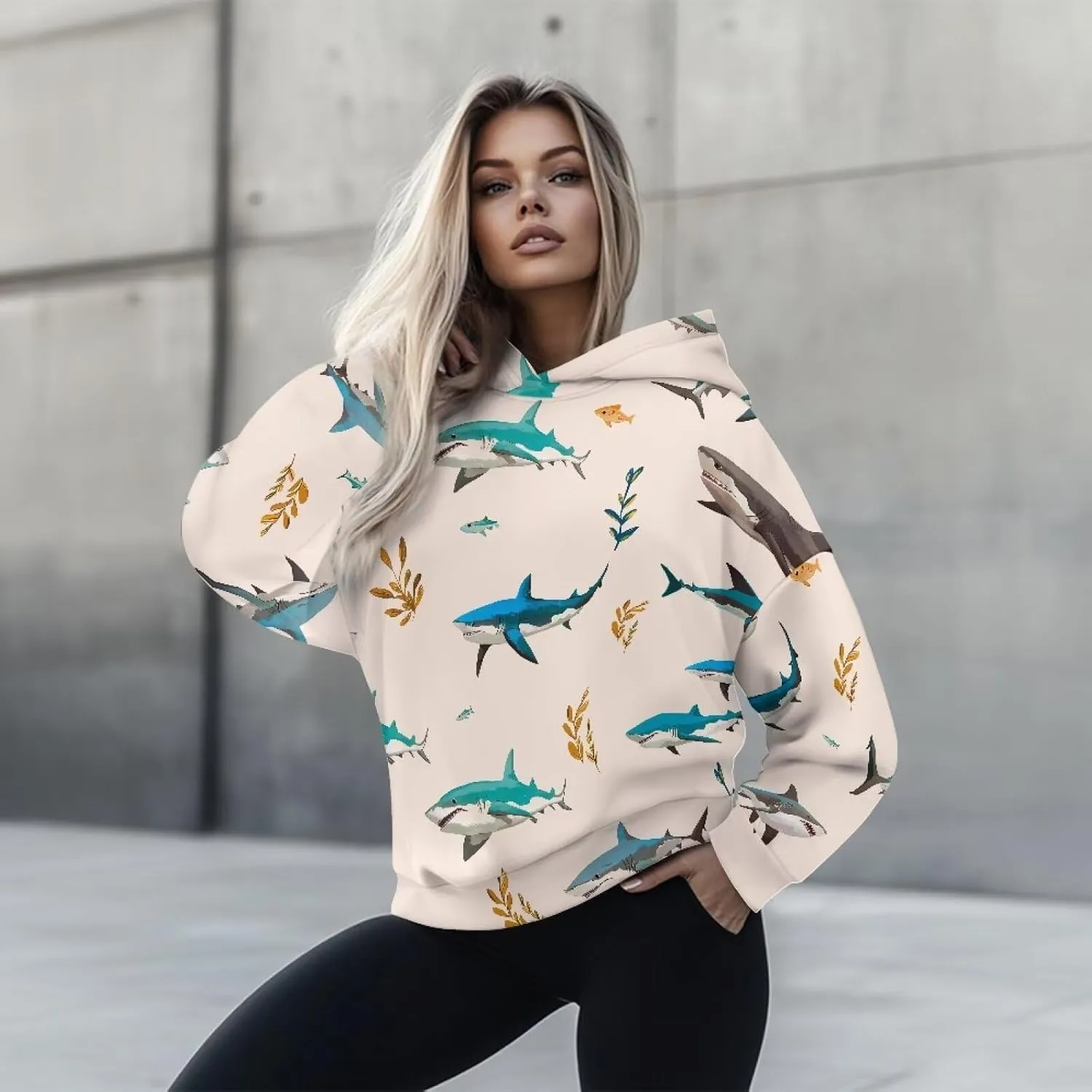 Oversized Hoodie for Women Trendy Long Sleeve Sweatshirts, Fashion Pullover Blouses Soft Outfits Clothes