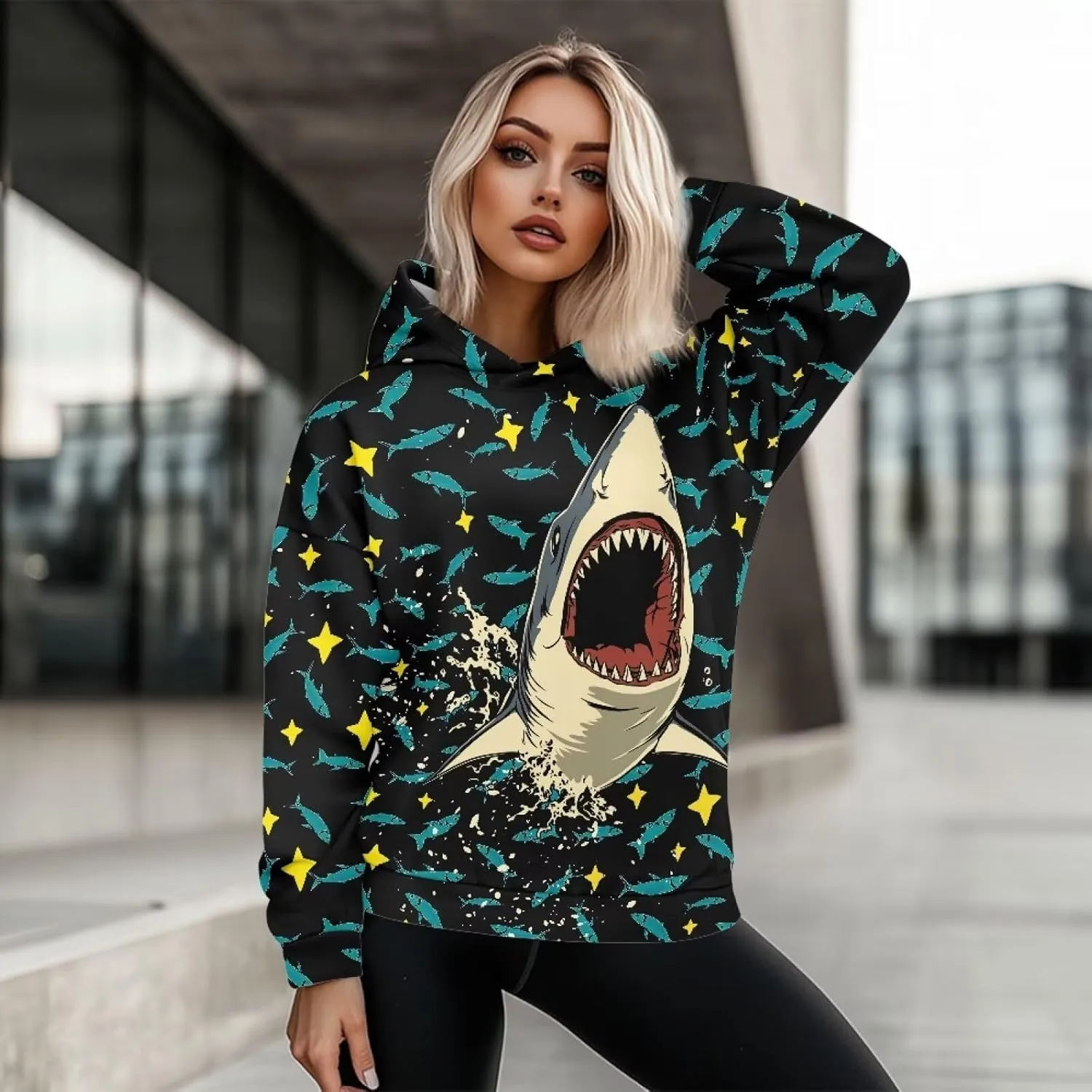 Oversized Hoodie for Women Trendy Long Sleeve Sweatshirts, Fashion Pullover Blouses Soft Outfits Clothes