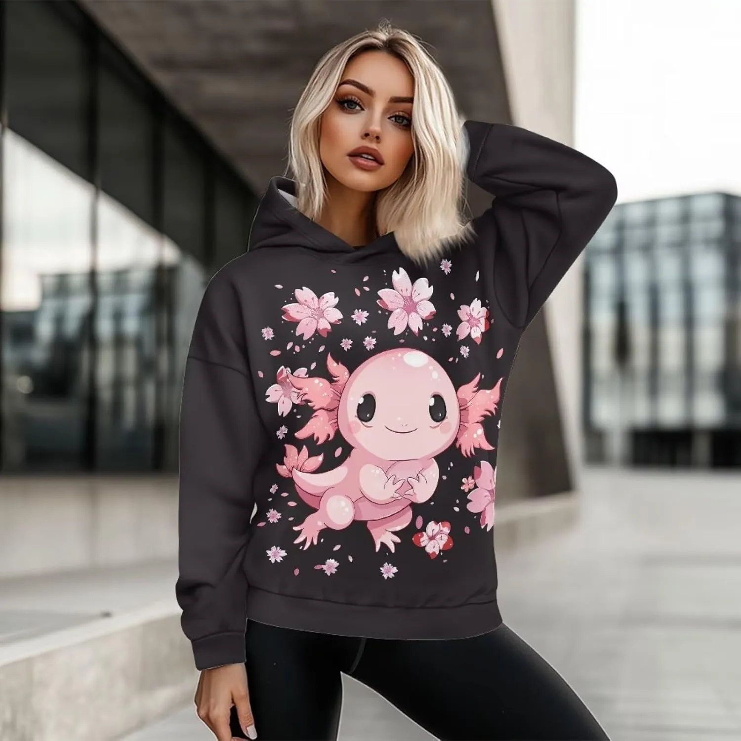 Oversized Hoodie for Women Trendy Long Sleeve Sweatshirts, Fashion Pullover Blouses Soft Outfits Clothes