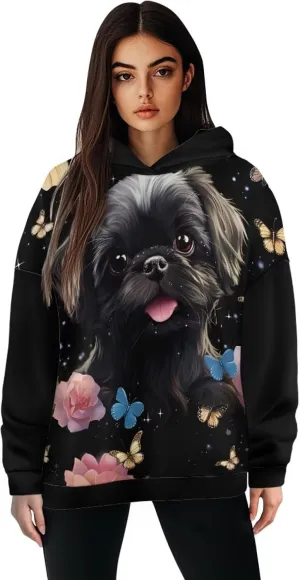 Oversized Hoodie for Women Trendy Long Sleeve Sweatshirts, Fashion Pullover Blouses Soft Outfits Clothes