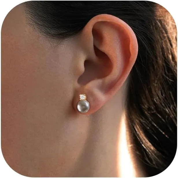 Pearl Earrings for Women Trendy