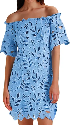 Plus Size Dresses for Curvy Women Vintage Off Shoulder Sundress Twist Ruched Mini Dresses Sling Slim Fit Dress