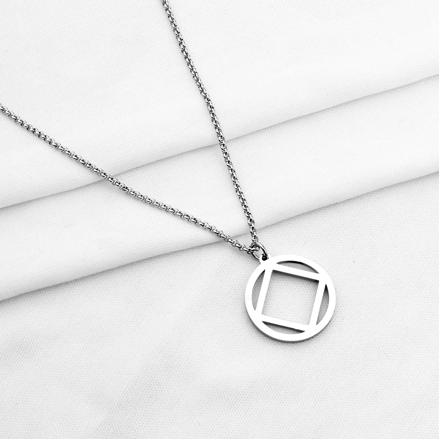 Recovery Gifts NA Jewelry Narcotics Anonymous Necklace Keychain 12 Step Addict Jewelry Recovery Sobriety Gift
