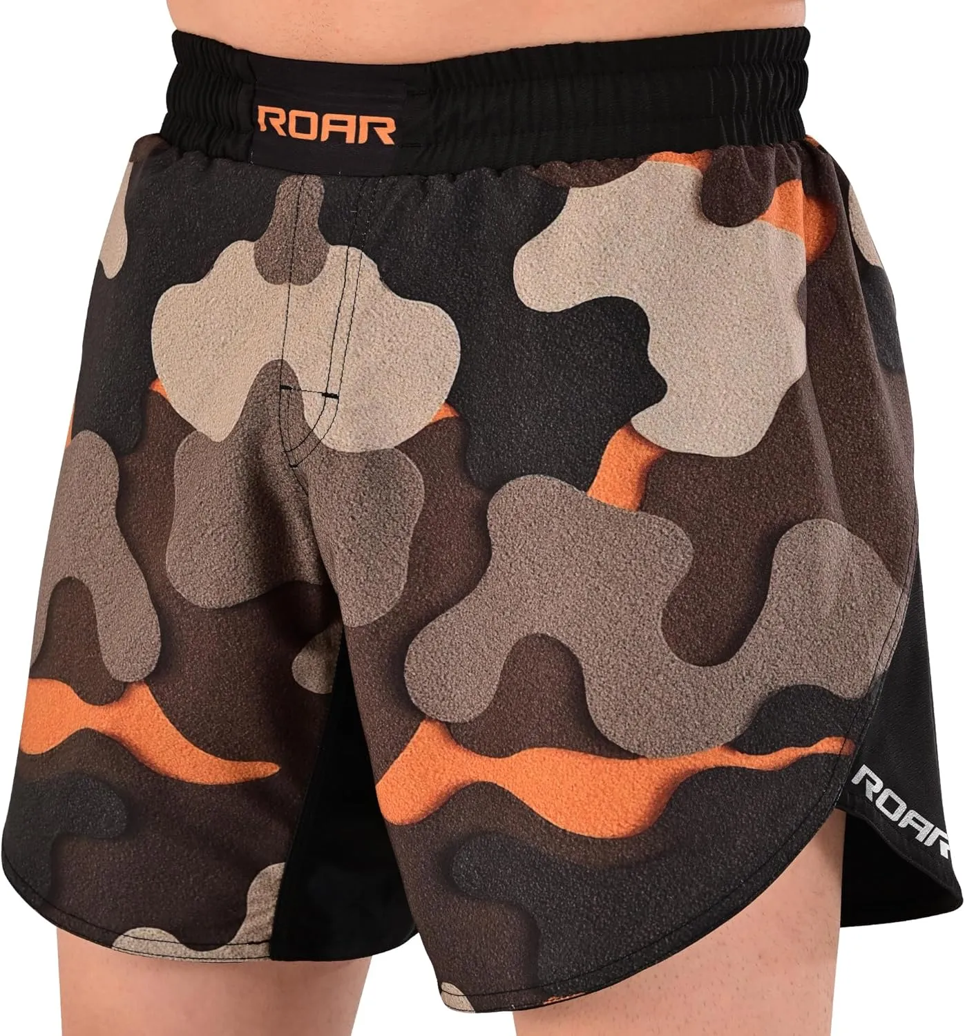 ROAR-INT BJJ Shorts Grappling Kickboxing Muay Thai Boxing Shorts MMA Fight Shorts for Men