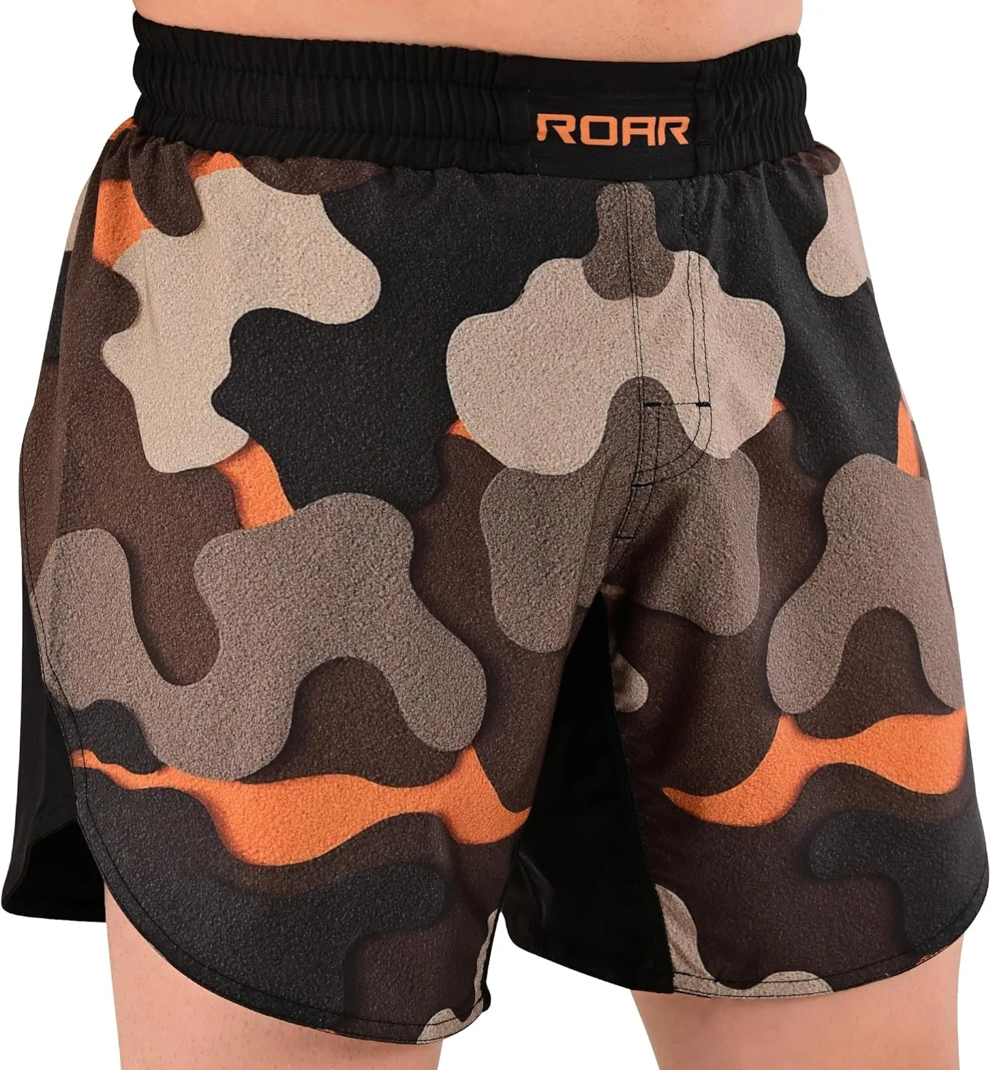 ROAR-INT BJJ Shorts Grappling Kickboxing Muay Thai Boxing Shorts MMA Fight Shorts for Men