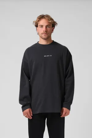 Sanded OS LS Tee - Slate