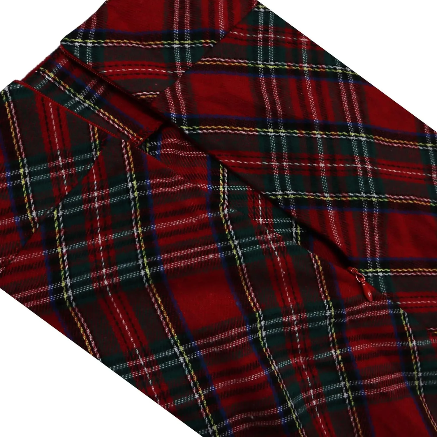 Sheface Women's Plaid Maxi Skirt High Waist Casual Tartan Pleated A-Line Long Skirt with Pockets