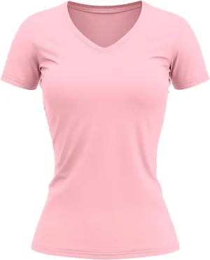 Short Sleeve T Shirts for Women Fashion V Neck Loose Soft Tees Trendy Lightweight Casual Summer Basic Outfits 2025