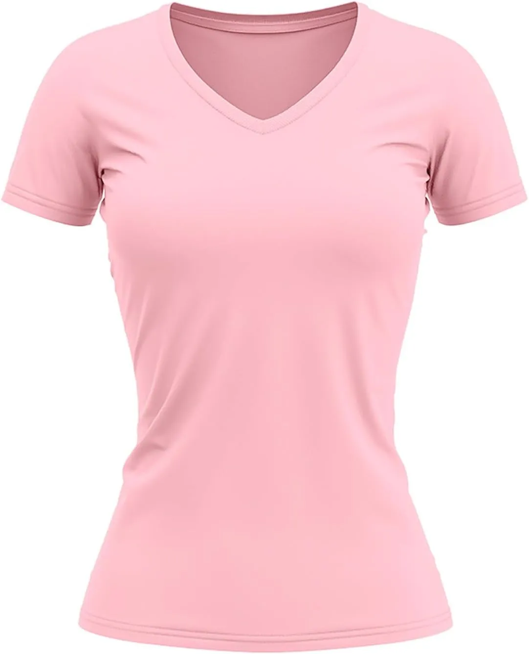 Short Sleeve T Shirts for Women Fashion V Neck Loose Soft Tees Trendy Lightweight Casual Summer Basic Outfits 2025
