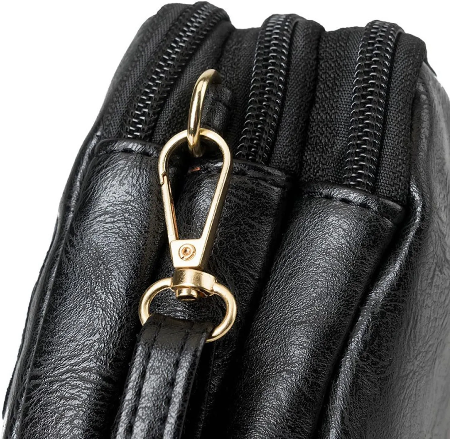 Shoulder Handbags Fashion Women's Bag Functional Pocket Zipper Embroidered Women's Messenger Bags Shoulder Bag
