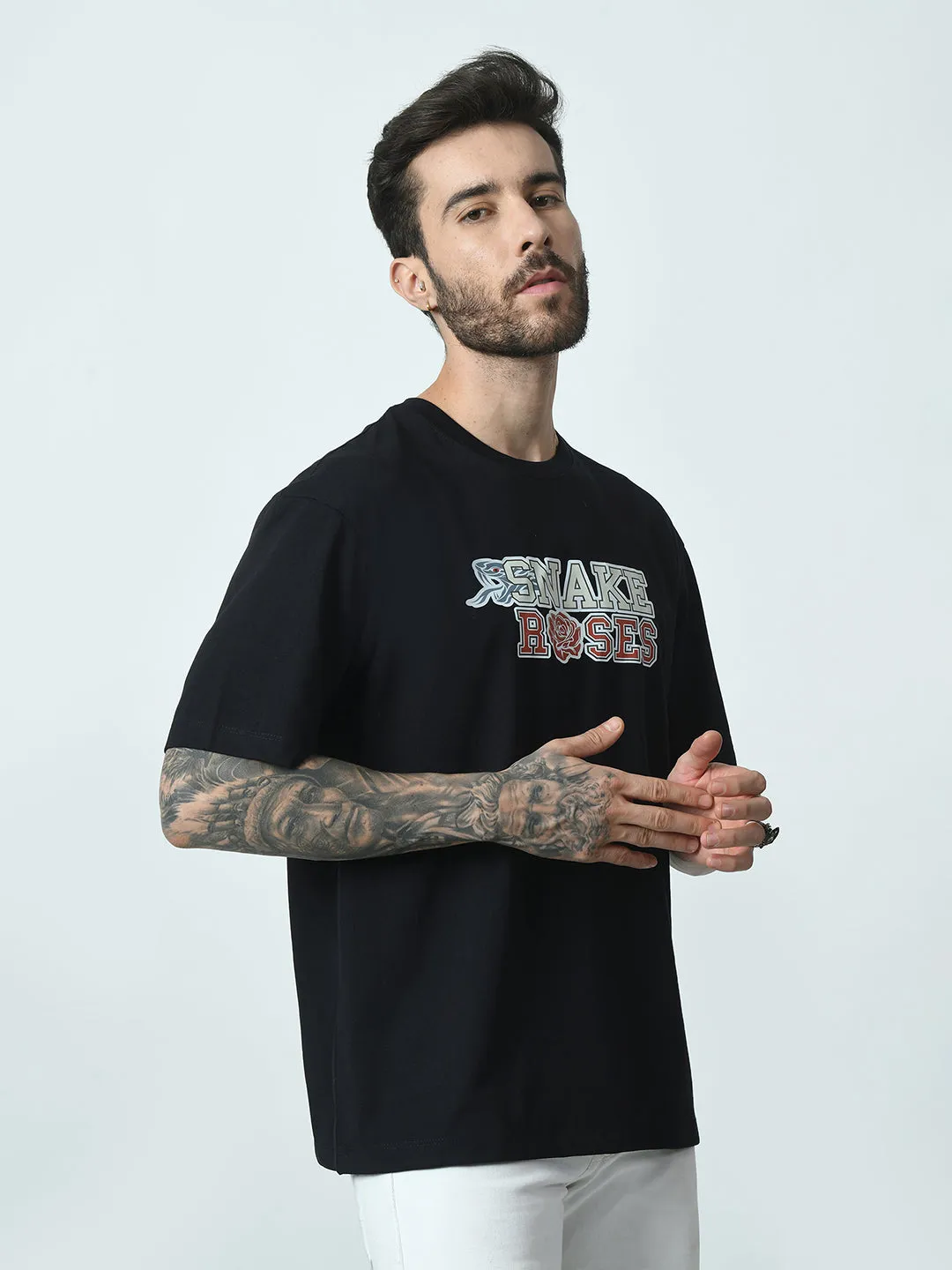 Snake Boss Printed Oversized T-shirt