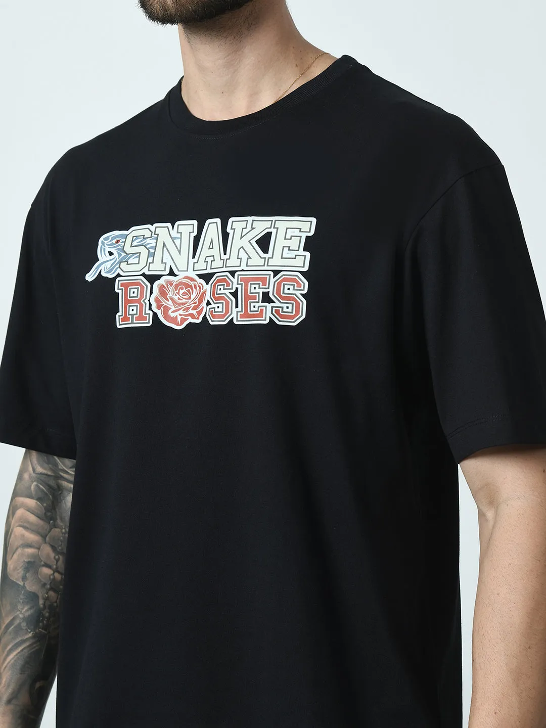 Snake Boss Printed Oversized T-shirt