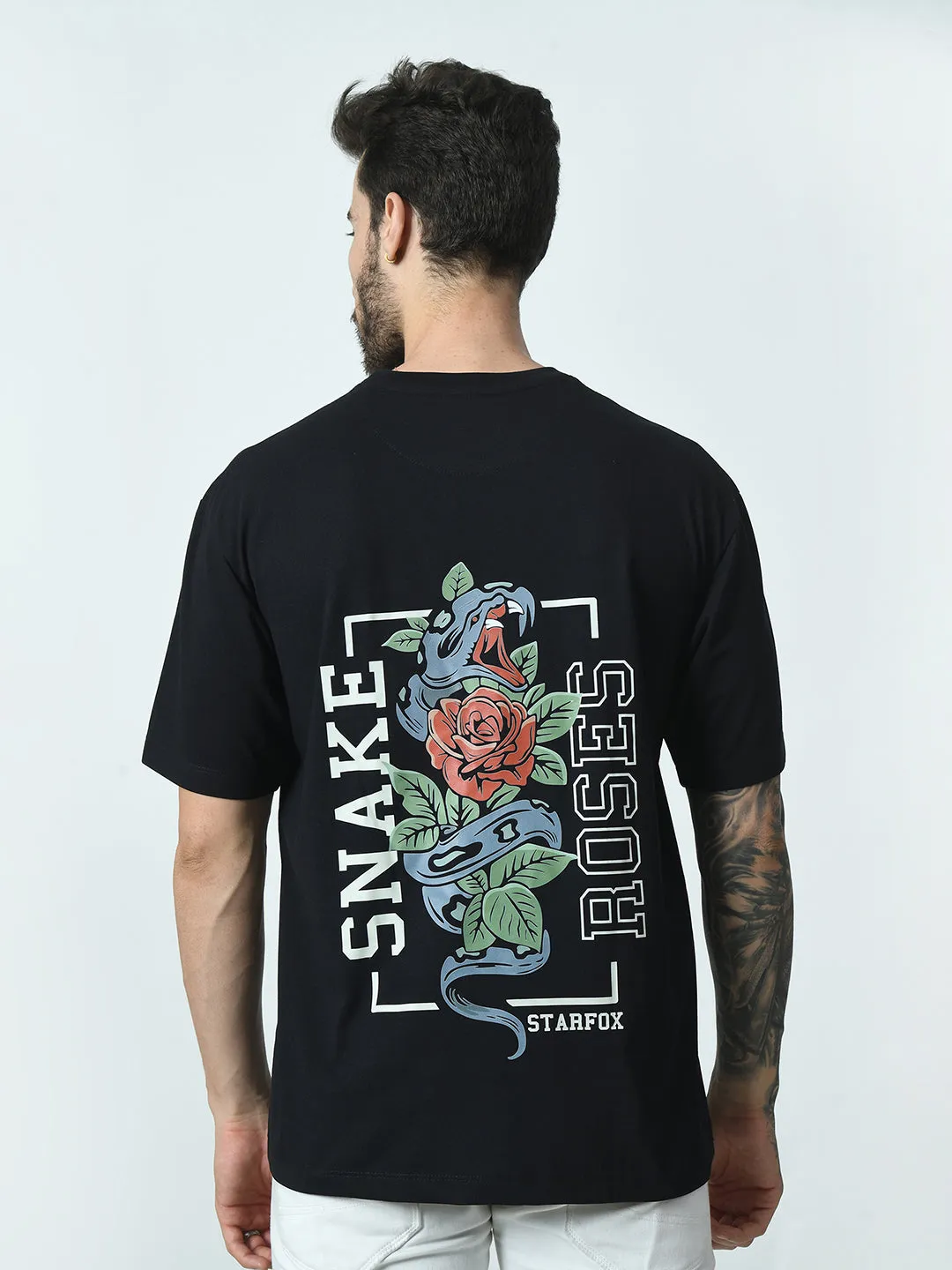 Snake Boss Printed Oversized T-shirt