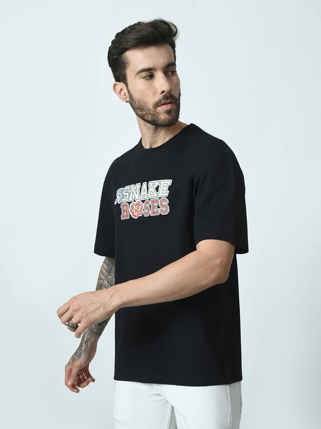 Snake Boss Printed Oversized T-shirt