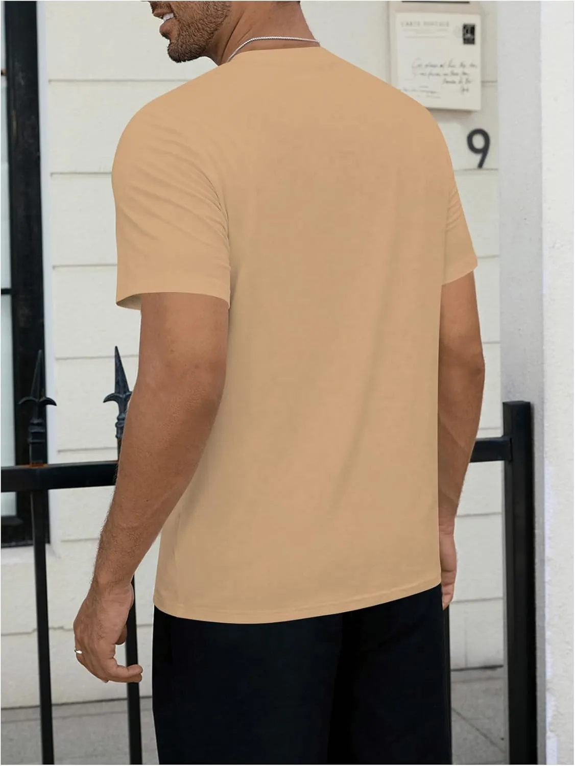 SOLY HUX Men's Graphic Tees Crew Neck T Shirts Short Sleeve T-Shirts Casual Summer Streetwear