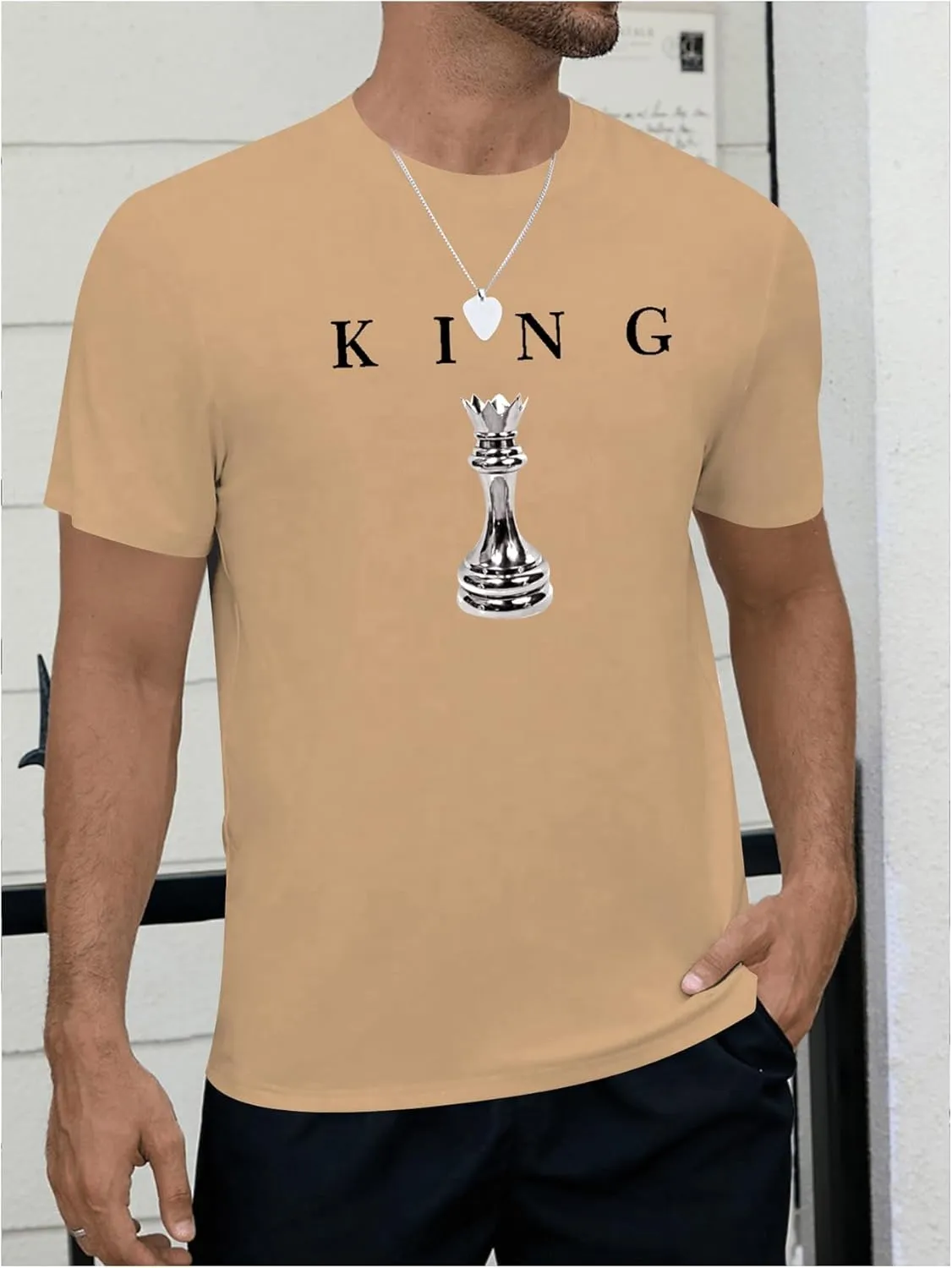 SOLY HUX Men's Graphic Tees Crew Neck T Shirts Short Sleeve T-Shirts Casual Summer Streetwear