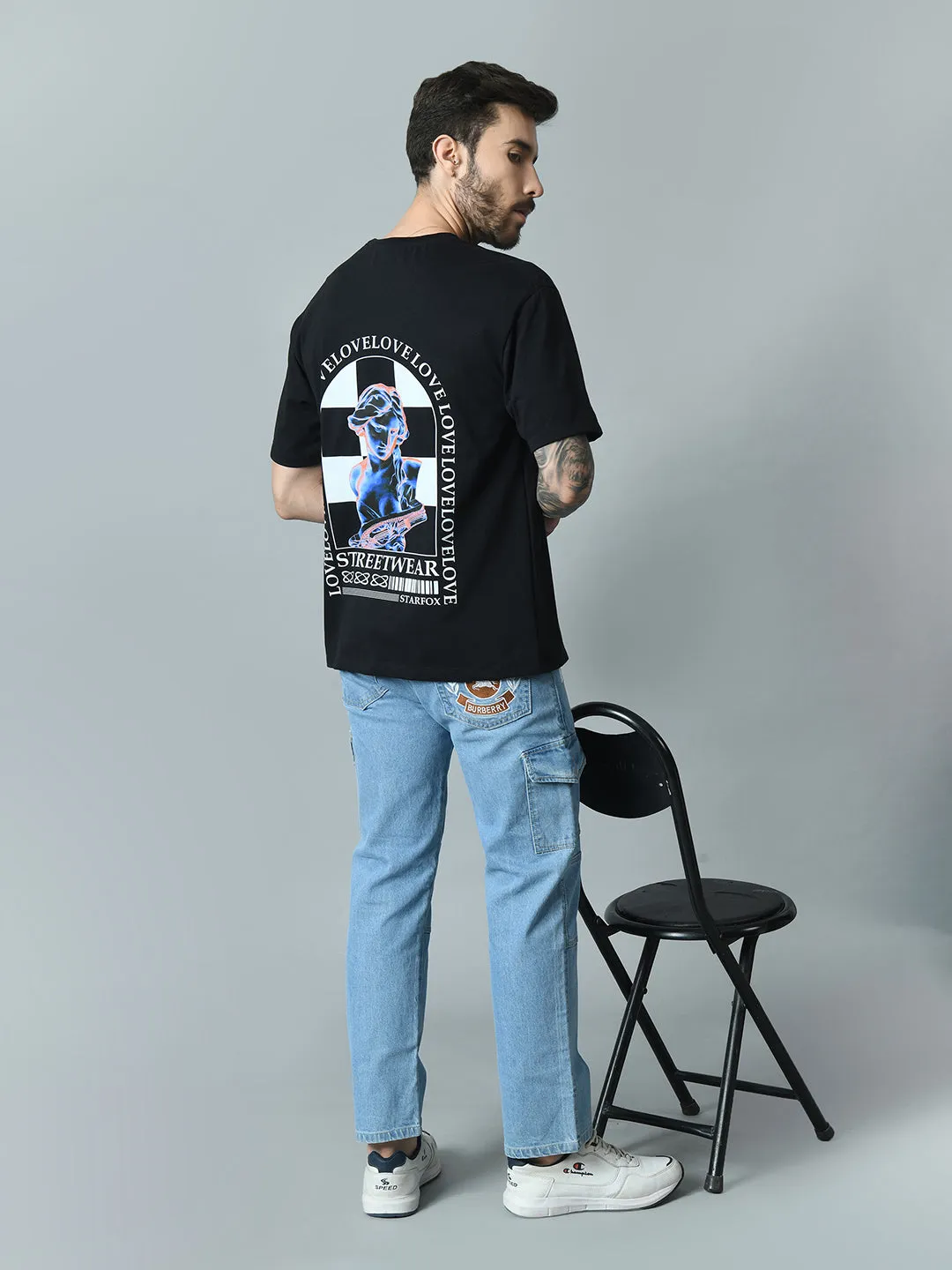 Streetwear Printed Oversized T-shirt