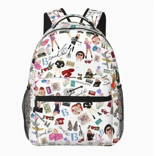 Taylor Swift Inspired Large Capacity Schoolbag