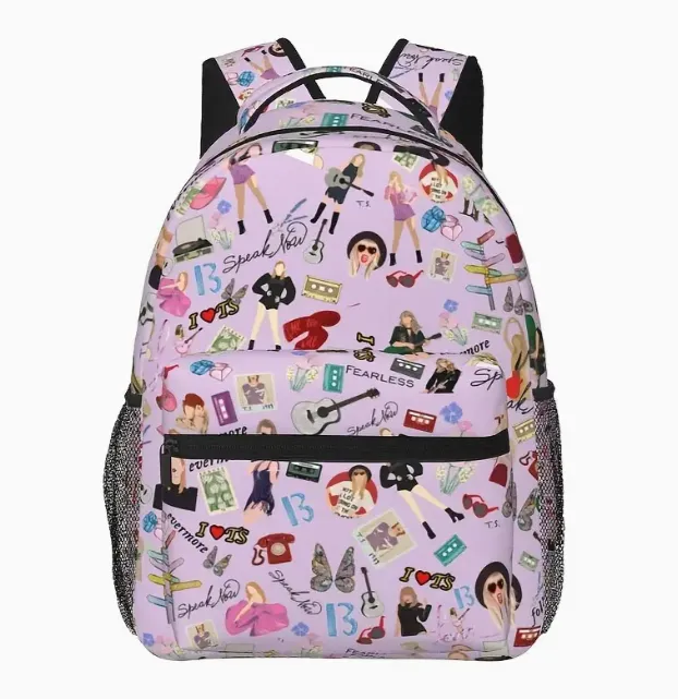 Taylor Swift Inspired Large Capacity Schoolbag