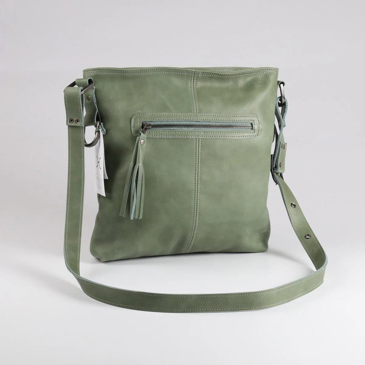 Thandana Messenger Leather Handbag